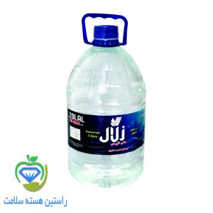 آب مقطر 5 لیتری زلال